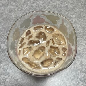 スキムミルク入り♪アイスカフェラテ☆